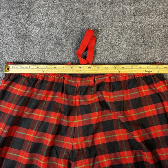 Disney Store Men's Red Black Green Pajama Pants Fleece Sleepwear Lounge 2XL - Picture 3 of 7